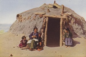 Elle of Ganado, Indian Building, Albuquerque, Most Famous Weaver among the Navajos