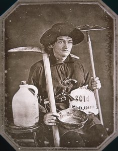 Gold Rush prospector by American Photographer
