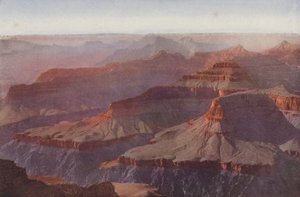 Grand Canyon, Arizona, Sunset from Hopi Point by American Photographer