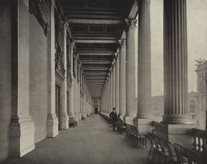 Grand Loggia of Machinery Hall by American Photographer