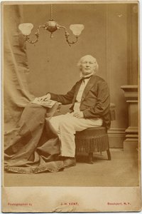 Horace Greeley (1811-72), US politician and newspaper editor by American Photographer
