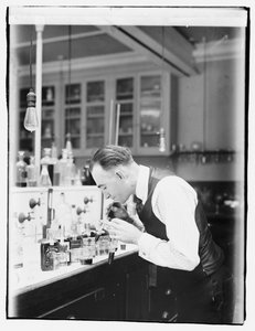 Internal Revenue Bureau Chemist G.F. Beyer by American Photographer