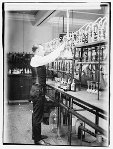 Internal Revenue Bureau Chemist G.F. Beyer by American Photographer