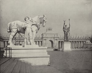 Looking Lakeward from the Statue of Industry by American Photographer