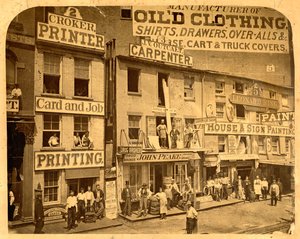 Lower Hudson Street, N.Y.C., 1865