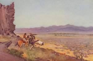 Mirage on the Desert, Arizona by American Photographer
