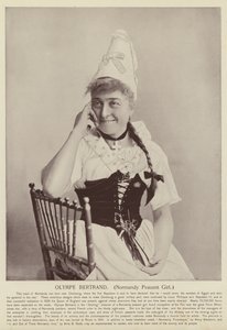 Olympe Bertrand, Normandy Peasant Girl