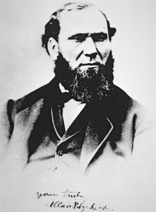 Portrait of Allan Pinkerton, founder of Pinkerton