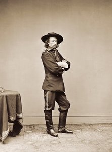 Portrait of General George Armstrong Custer by American Photographer