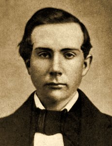 Portrait of John D. Rockefeller aged 18, 1857