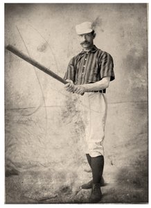 Portrait of Tim Keefe, New York Giants by American Photographer