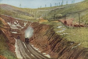 Raton Tunnel, Highest Point on the Santa Fe by American Photographer