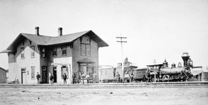 Rincon Train Station, New Mexico