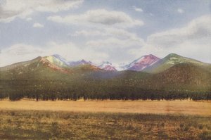 San Francisco Mountains, Arizona by American Photographer