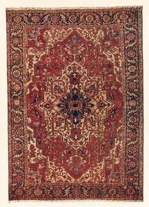 Serapi rug by American Photographer
