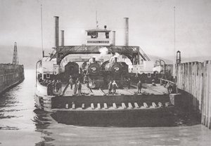 The Contra Costa Ferry, c.1920 by American Photographer