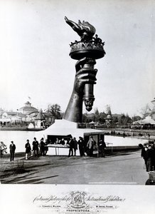 The Hand and Torch of the Statue of Liberty, 1876