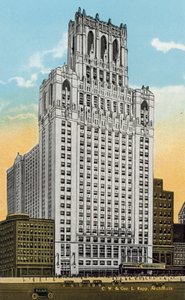 The New United Masonic Temple by American Photographer