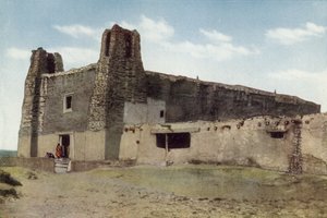 The Old Church, Pueblo of Acoma, New Mexico by American Photographer
