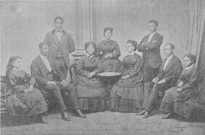 The Original Jubilee Singers, c.1870s