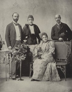 The Princess Eulalia and Escort by American Photographer