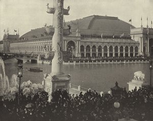 The Western Side of the Manufactures Building on Chicago Day by American Photographer