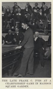 The late Frank C Ives at a Championship Game in Madison Square Garden by American Photographer
