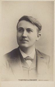 Thomas Edison (1847-1931), American Inventor by American Photographer