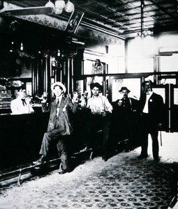 Typical western saloon by American Photographer