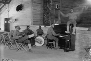 US Army Jazz Band by American Photographer