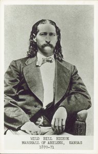 Wild Bill Hickok, gunfighter, gambler and lawman of the American West by American Photographer