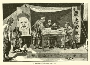 A Chinese Fortune-Teller by American School