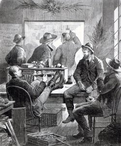 A Kansas Land Office by American School