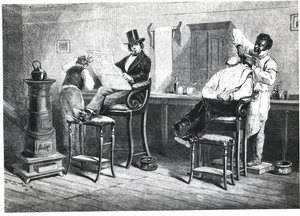 A Richmond Barbers Shop, 1861