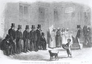 A Slave-Pen at New Orleans - Before the Auction, from 