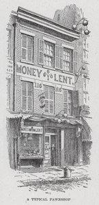 A Typical Pawnshop by American School