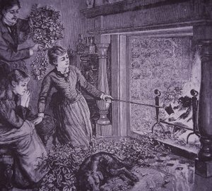 A Family Burns Christmas Greens and Makes Toast by American School