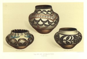 Acoma Pottery by American School