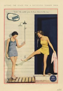 Advertisement for DuPont Acele Yarn, 1936 by American School