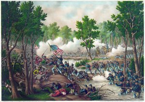 American Civil War: Battle of Spotsylvania Court House May 9-12 by American School