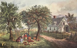 American Homestead - Autumn by American School