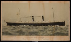 American Line St Louis and St Paul Red Star Line International Navigation Company