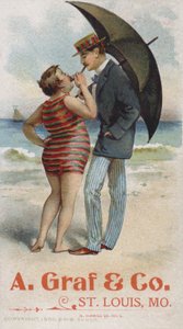 American Trade Card Advertising A Graf & Company, St Louis, Missouri by American School