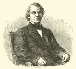 Andrew Johnson, April 1865 by American School