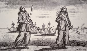 Anne Bonny and Mary Read by American School