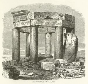 Arab Temple at Baalbec by American School