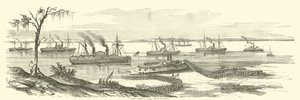 Banks Landing at Baton Rouge, Louisiana by American School