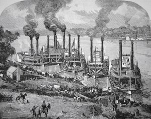 Battle of Shiloh also known as Pittsburg Landing, April 1862