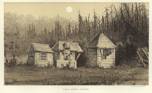 Burial Houses by American School