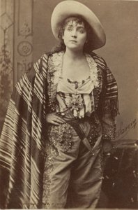 Cabinet Card Image of Actor Adah Isaacs Menken by American School